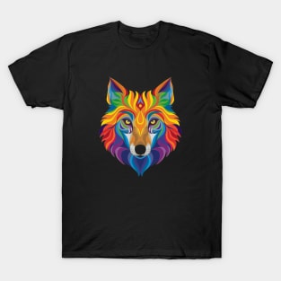 Vibrant Wolf T-Shirt